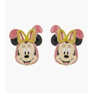 Baublebar Minnie Mouse Crystal Easter Bunny Stud Earrings